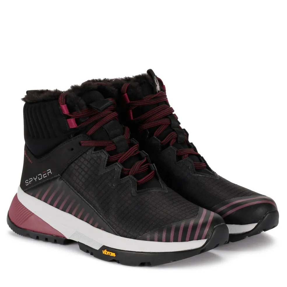 Spyder Boots*Womens Summit - Fur - Black BLACKW/BLACKFUR