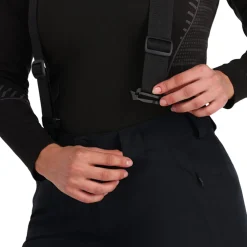 Spyder Bibs|Insulated*Womens Tarantula - BLACK